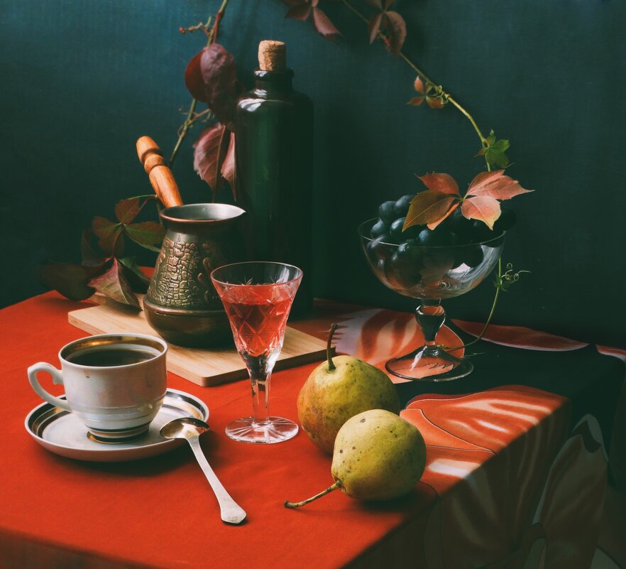 Натюрморт с двумя грушами - Елена Макарова 