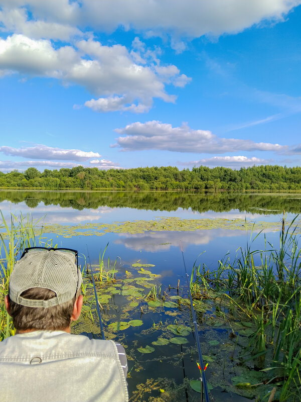Тишина на рыбалке - Анастасия Логинова Тишина на рыбалке - Анастасия Логинова