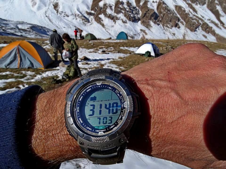 ПЕРЕД ВЕРШИНОЙ, лагерь, 3148 м. - Виктор Осипчук