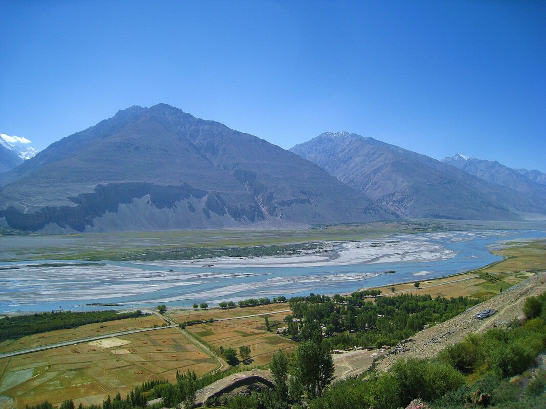 Долина реки Пяндж на Памире. - unix (Илья Утропов)