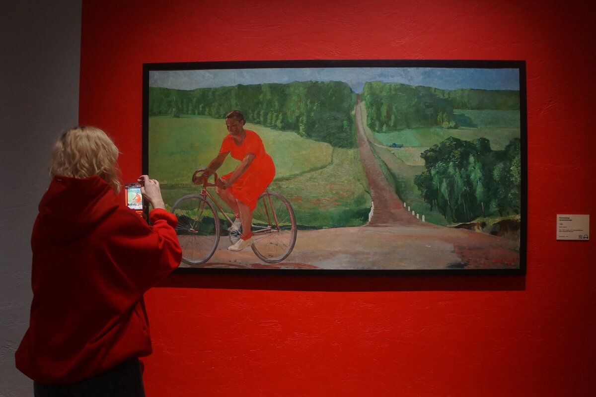 Колхозница на велосипеде / 1935 - zavitok *