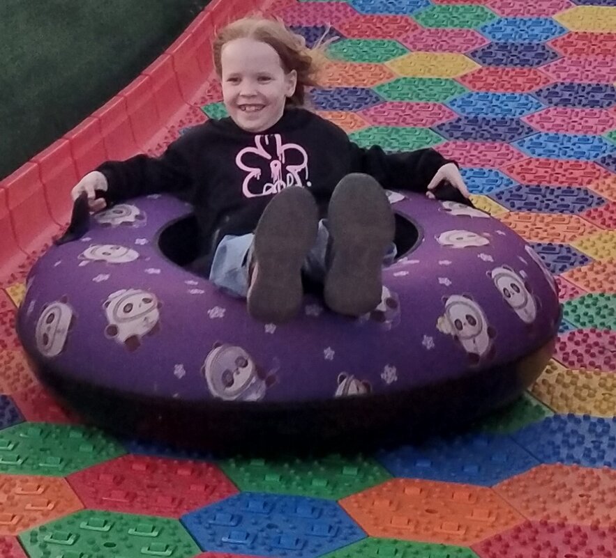 Полёт,на ватрушке - Андрей Хлопонин