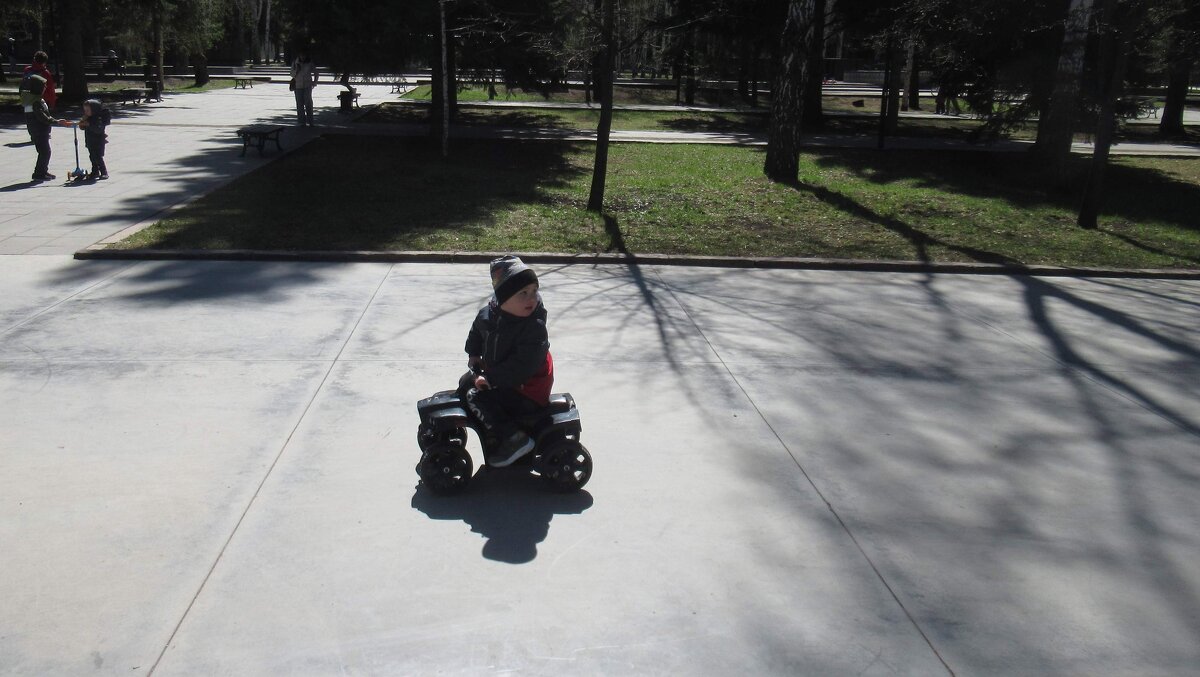 Юный автомобилист - Андрей Макурин