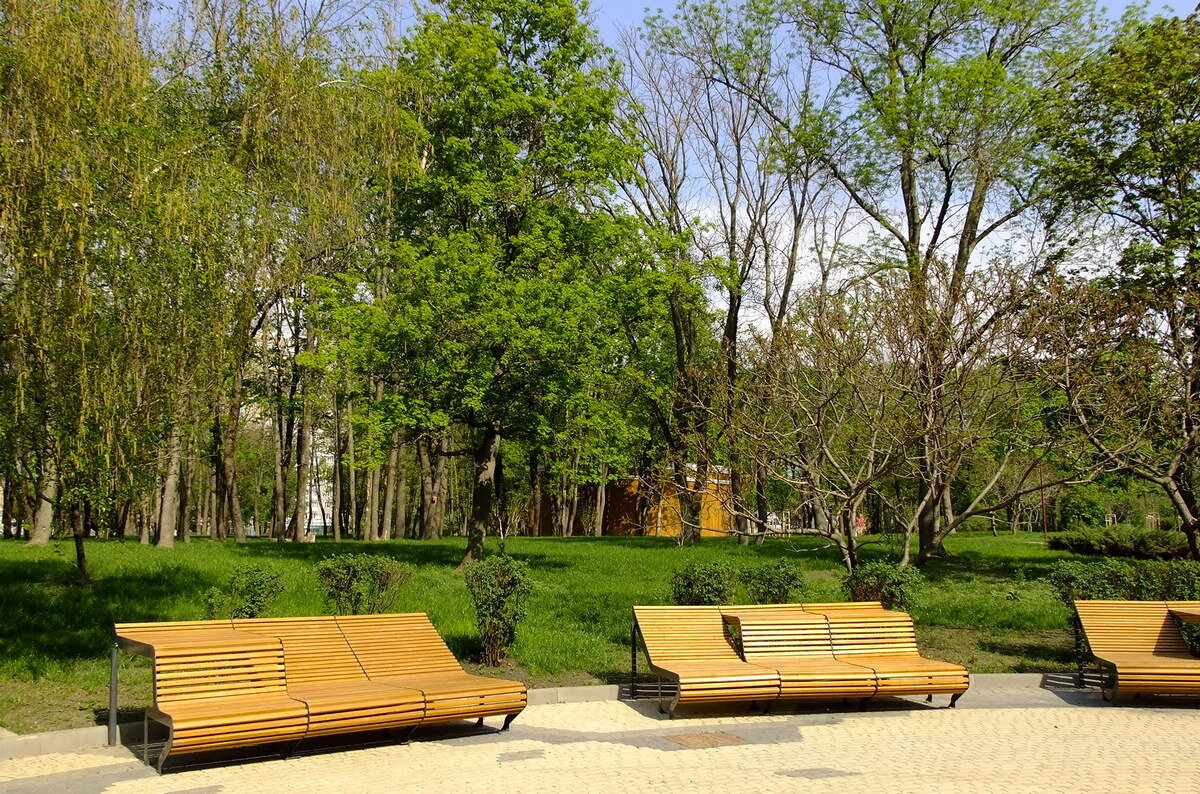 В парке - Фёдор Меркурьев