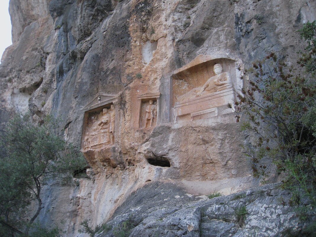 Адамова скала (Adamkayalar), Турция. - unix (Илья Утропов)