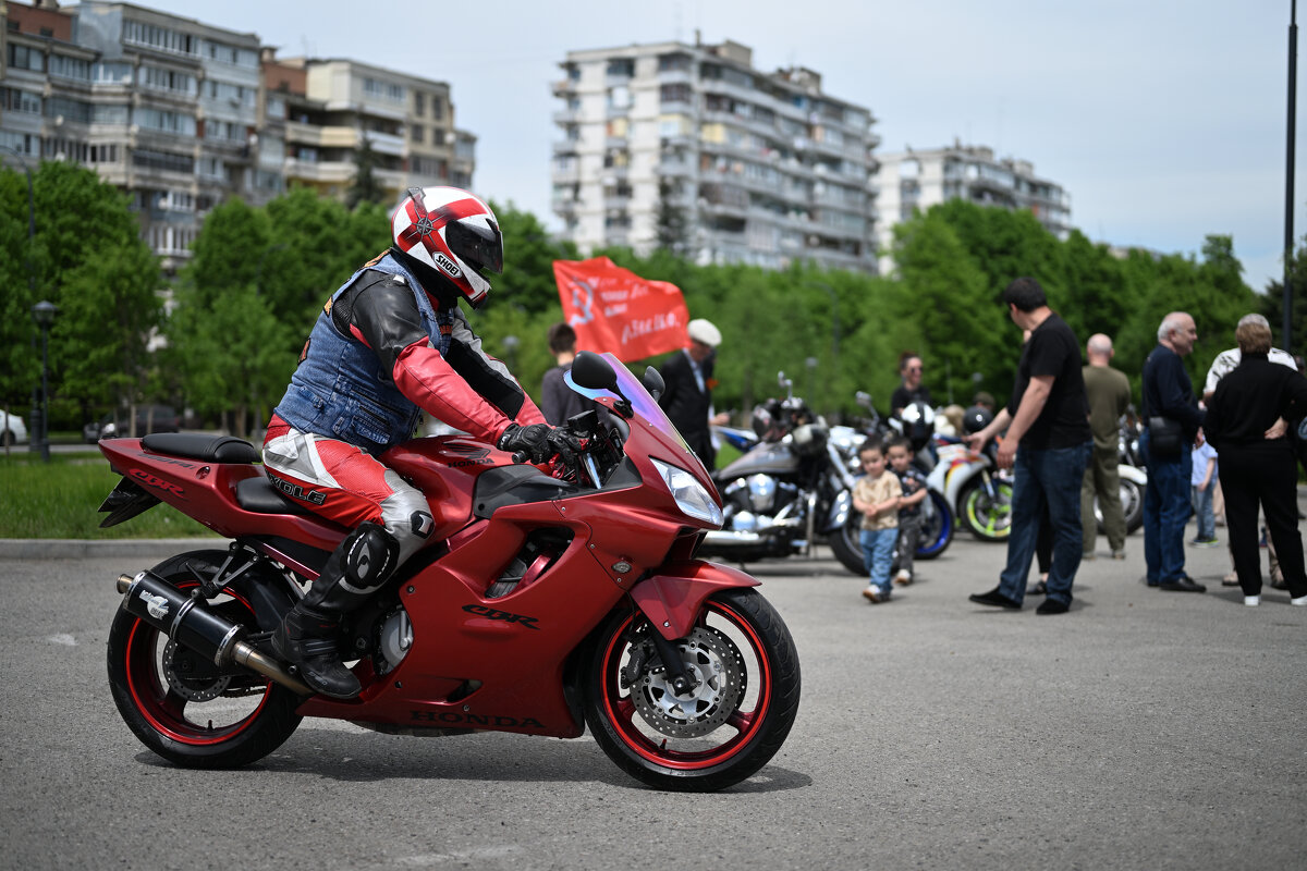 Сбор на мотопробег в честь Дня Победы - Referee (Дмитрий)