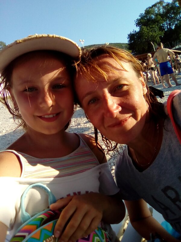 Я с дочкой - Оксана Деменко