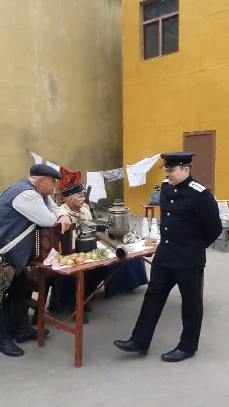 На территории "Мосфильма" - Ирэн 