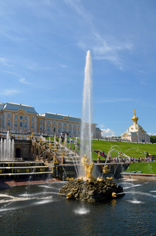 Мой Петергоф. Фонтан Самсон - Сергей М Мой Петергоф. Фонтан Самсон - Сергей М