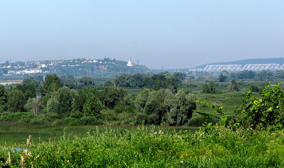 Вид от Свияжска на пгт. Нижние Вязовые - Александр Ильчевский 