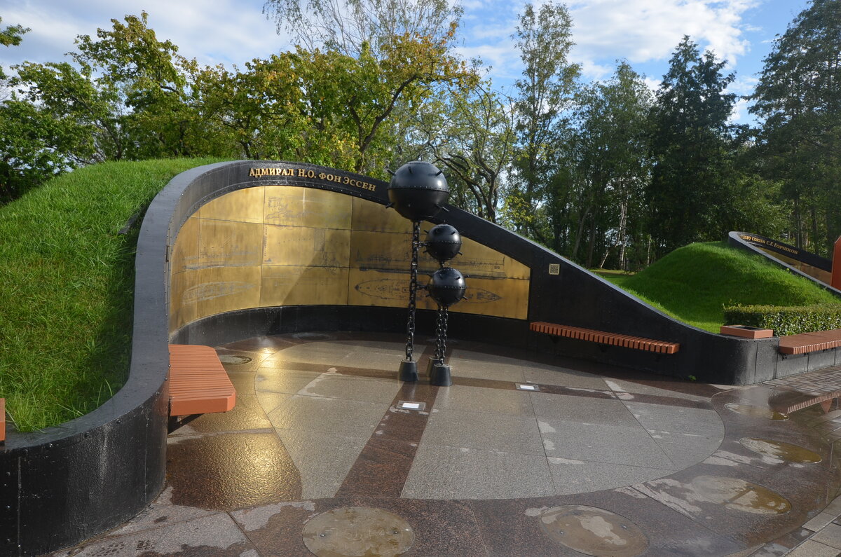 Аллея героев российского флота - Галина R... Аллея героев российского флота - Галина R...