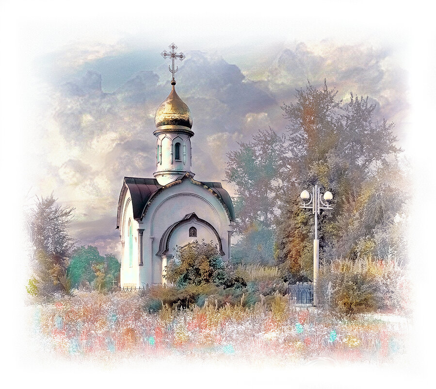 Москва. Часовня Феодоровской иконы Божией Матери в Братцеве. - В и т а л и й .... Л а б з о'в