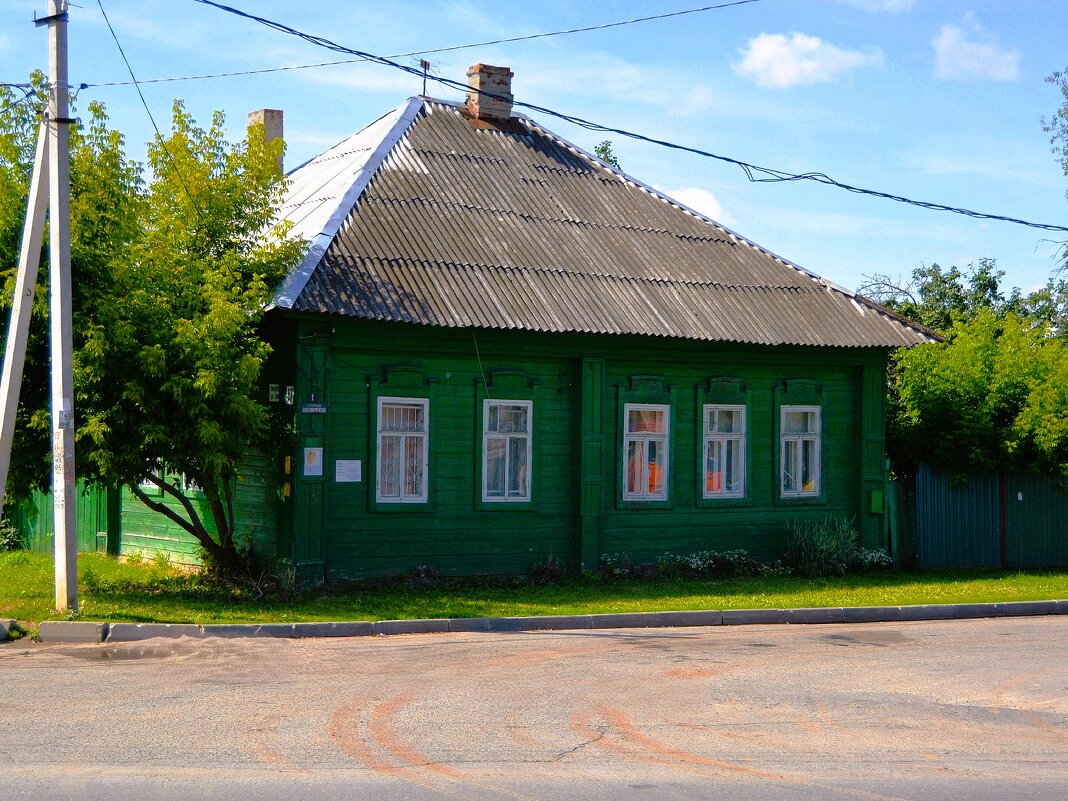 Чебоксары. дом по ул. Красноармейской 1. - Пётр Чернега Чебоксары. дом по ул. Красноармейской 1. - Пётр Чернега