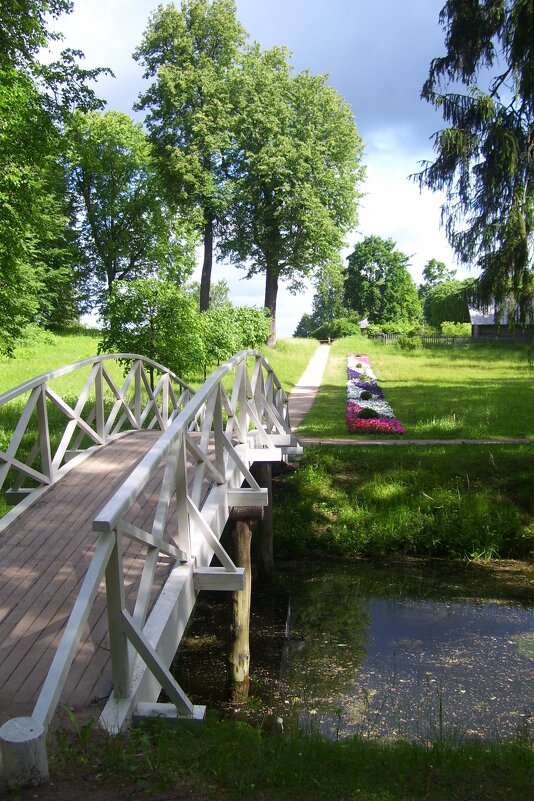 Мостик в селе Михайловском, 2008 г. - Олег Зоркий Мостик в селе Михайловском, 2008 г. - Олег Зоркий