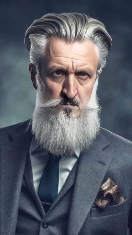 Седовласый старик - Сергей Порфирьев