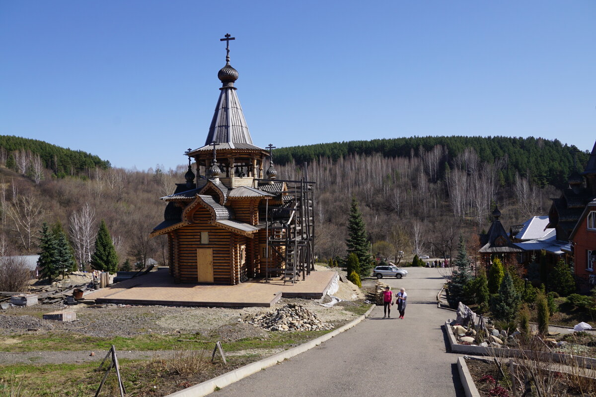 Церковный комплекс около шахты Зыряновская - Наталия Григорьева Церковный комплекс около шахты Зыряновская - Наталия Григорьева
