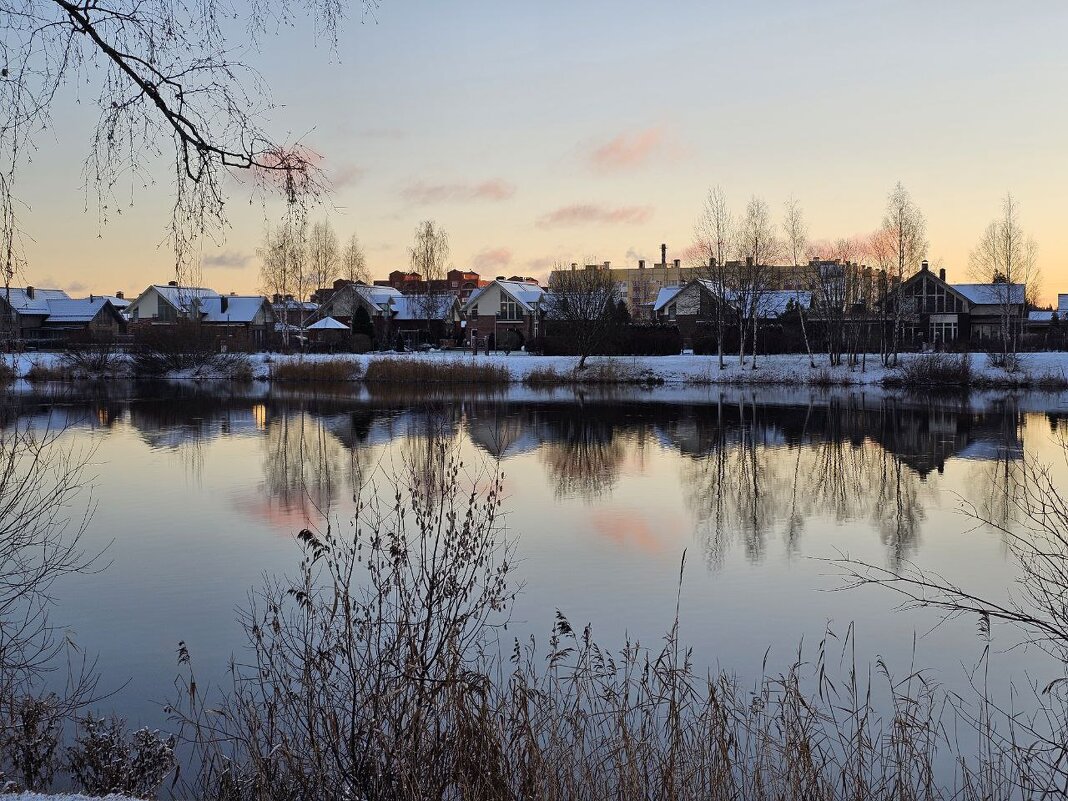 Розовый закат. - Галина Левина