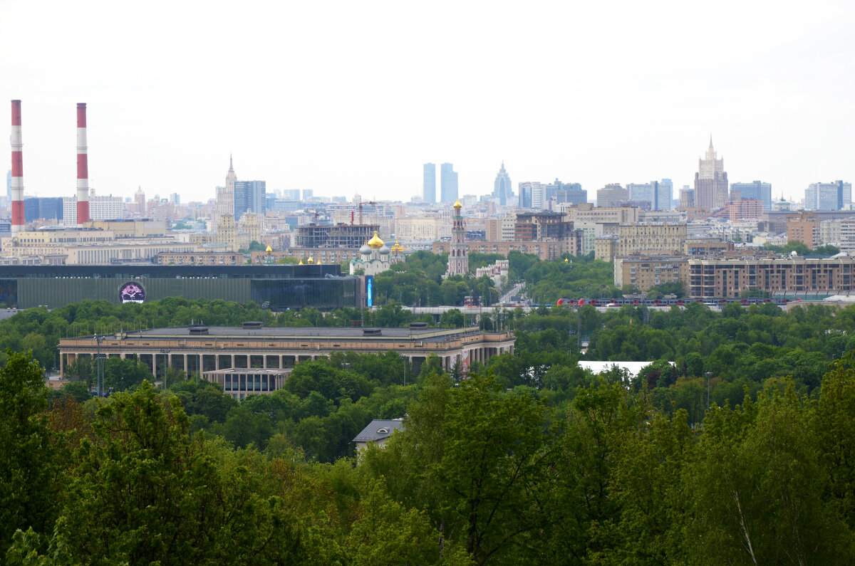 Весенняя Москва. Воробьевы горы. - Наташа ***** Весенняя Москва. Воробьевы горы. - Наташа *****