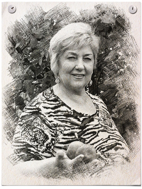 Портрет подруги - Алевтина Портрет подруги - Алевтина