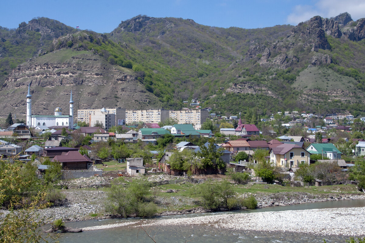 Панорама Карачаевска с гор - Gen Панорама Карачаевска с гор - Gen