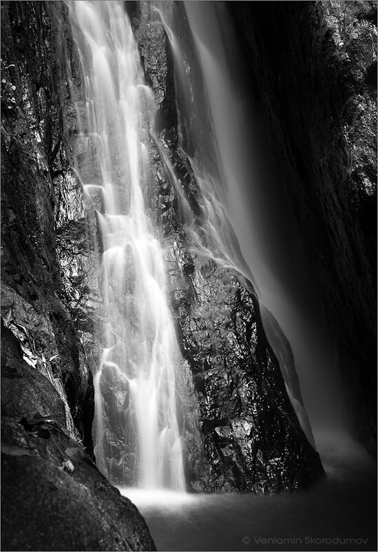 Водопад на Куйгуке - Вениамин Скородумов