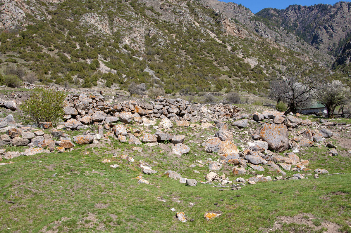 фундаменты старого карачаевского аула - Gen 