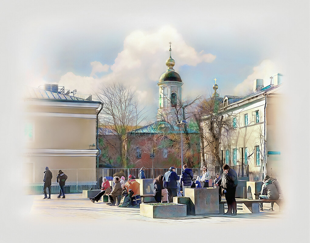 Москва. Улица Большая Ордынка. - В и т а л и й .... Л а б з о'в Москва. Улица Большая Ордынка. - В и т а л и й .... Л а б з о'в