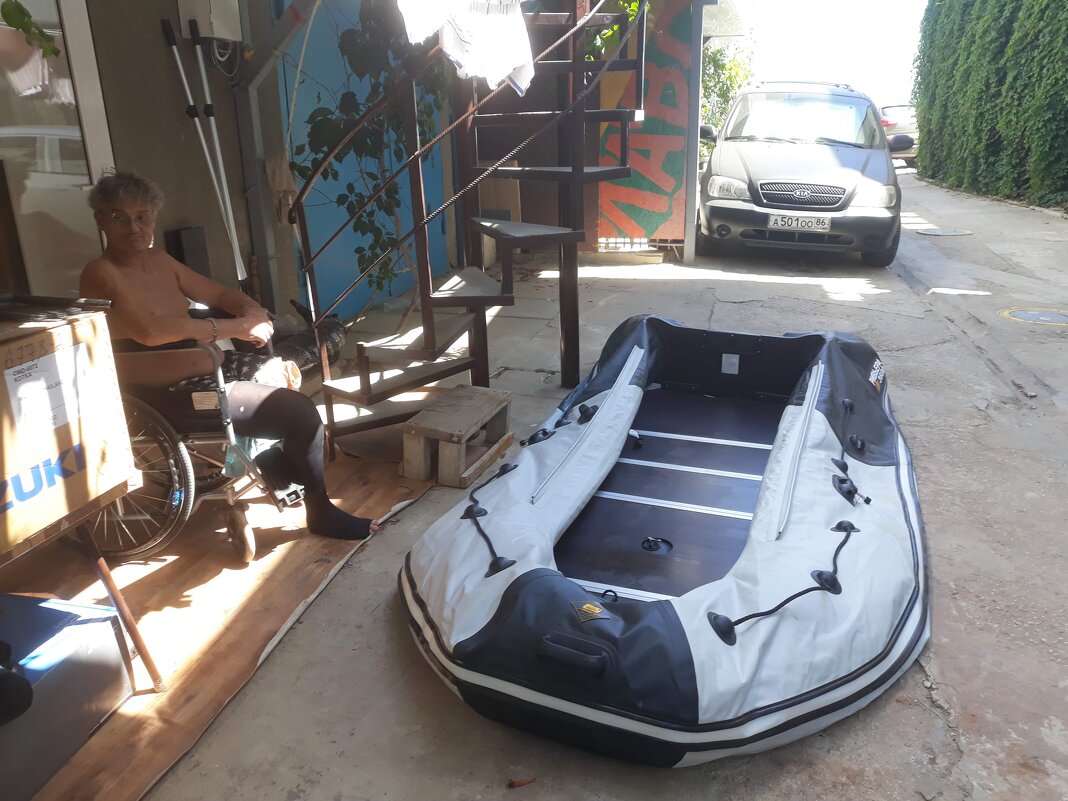 Внучок Алябьева готовится в море 2018г. - Николай Алексеенко Внучок Алябьева готовится в море 2018г. - Николай Алексеенко