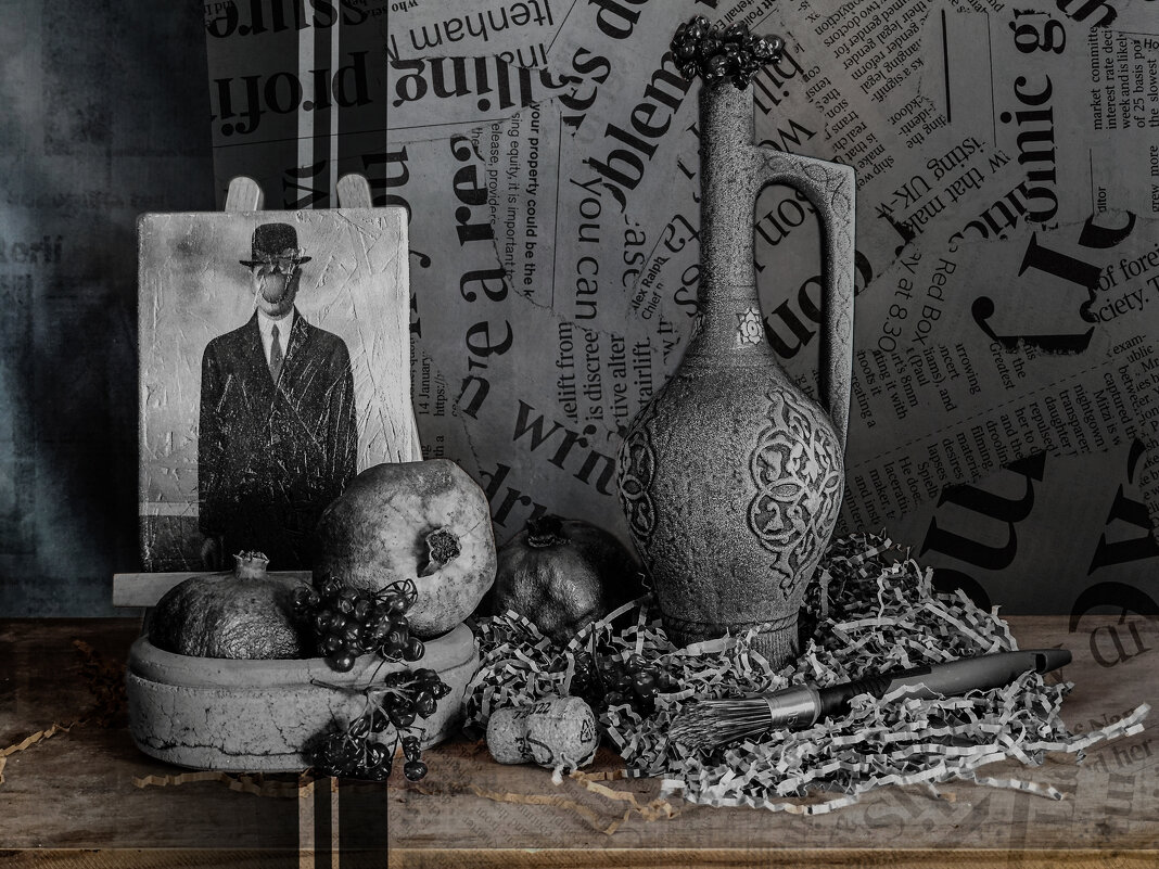 В мастерской художника. - Галина Левина