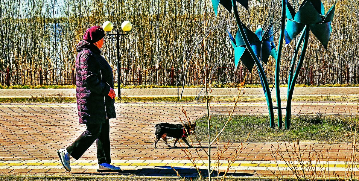 Май...Набережная Юганской Оби- любимое место для прогулок! - Владимир 