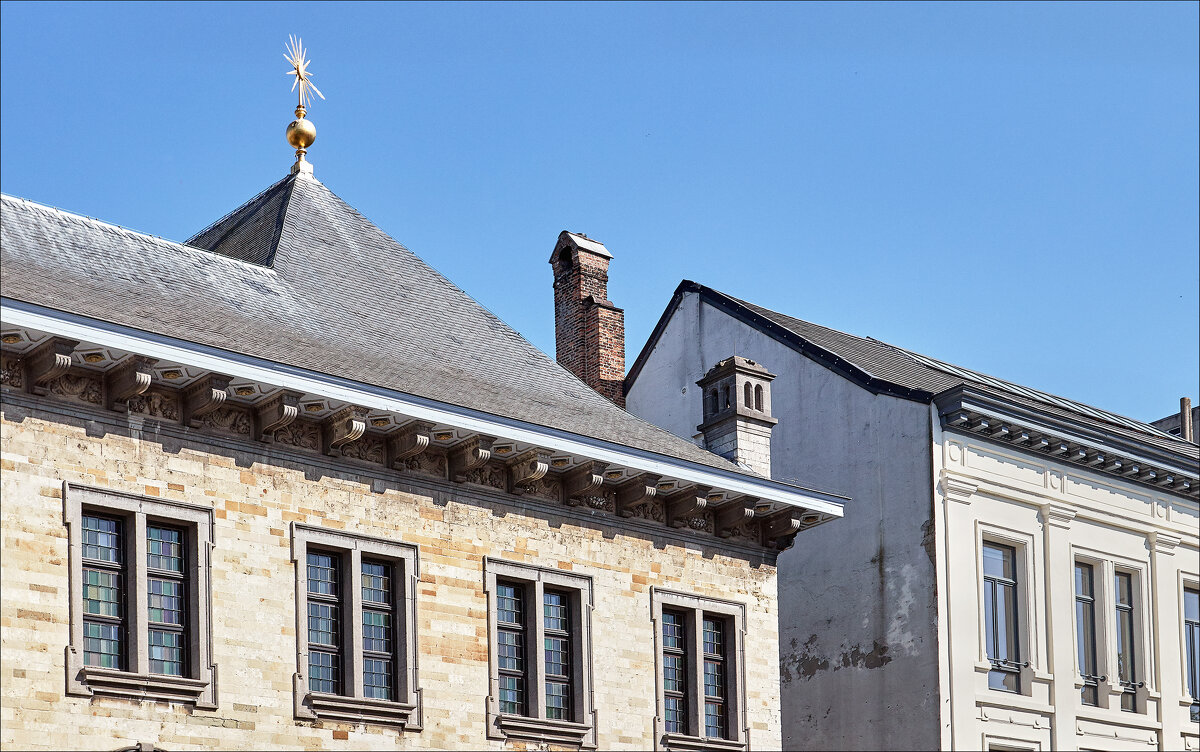 Из Антверпенских зарисовок. Геометрия старины. - Валерий Готлиб