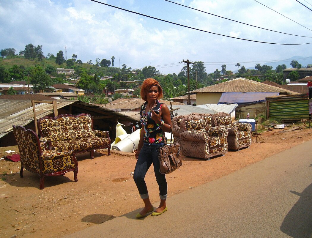 Африканская девушка. - unix (Илья Утропов)