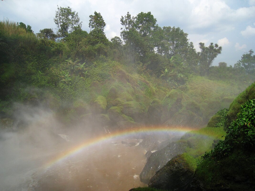 Радуга на водопаде Мече, Камерун. - unix (Илья Утропов)