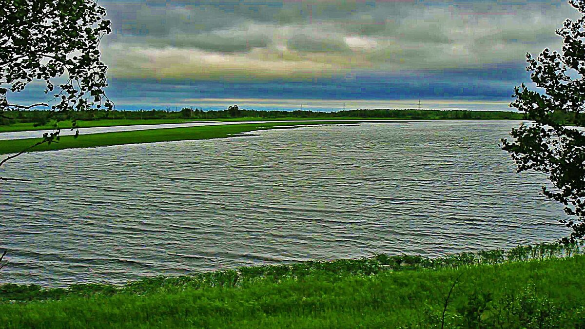 Дождливым днем на протоке Чеускиной! - Владимир 