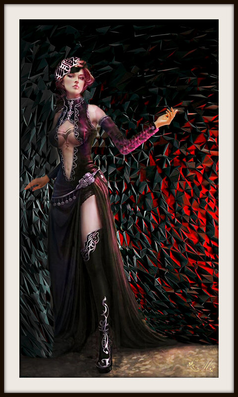 панно Модница - Е.М. ***