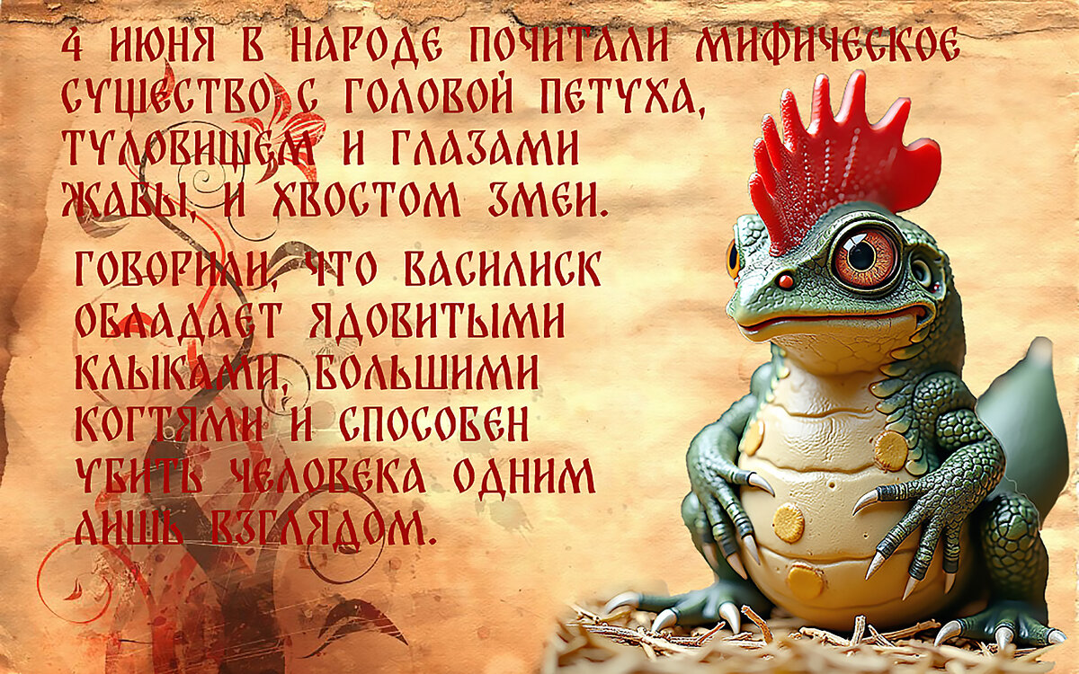 День рождения Василиска - Валерий Иванович