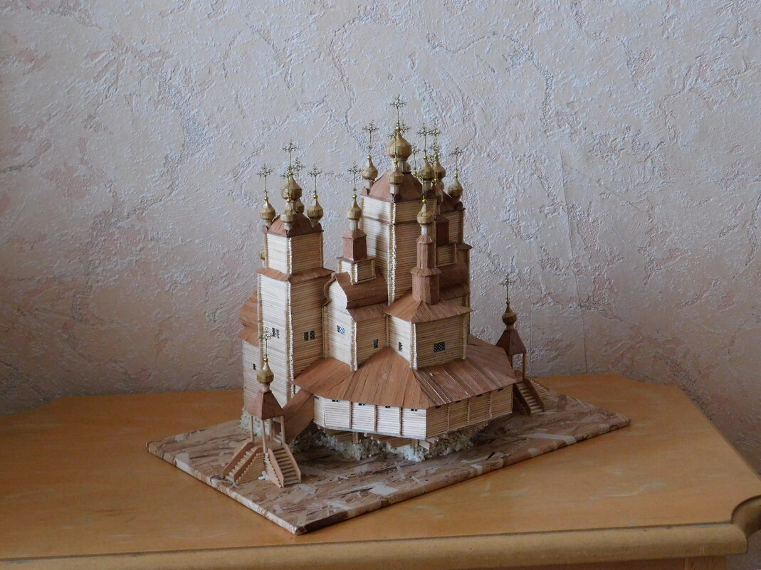 Воскресенский собор, город Кола. Мурманская обл. (не сохранился) 1681 г. - Юрий Шевляков