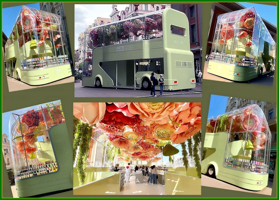 Арт-павильон «Автобус красоты» на Старом Арбате - Ольга Довженко