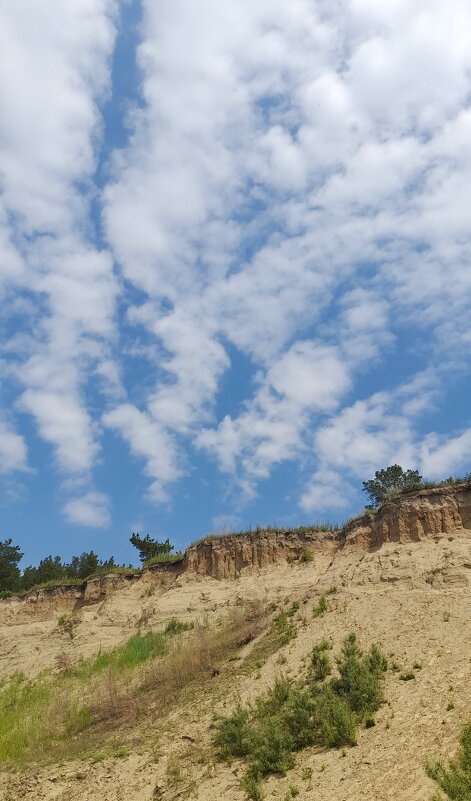 Небо на берегом у моря . - Мила Бовкун