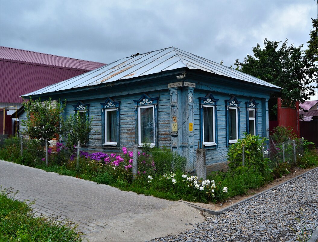 Ядрин. Дом по ул. 50 лет Октября 73. - Пётр Чернега Ядрин. Дом по ул. 50 лет Октября 73. - Пётр Чернега
