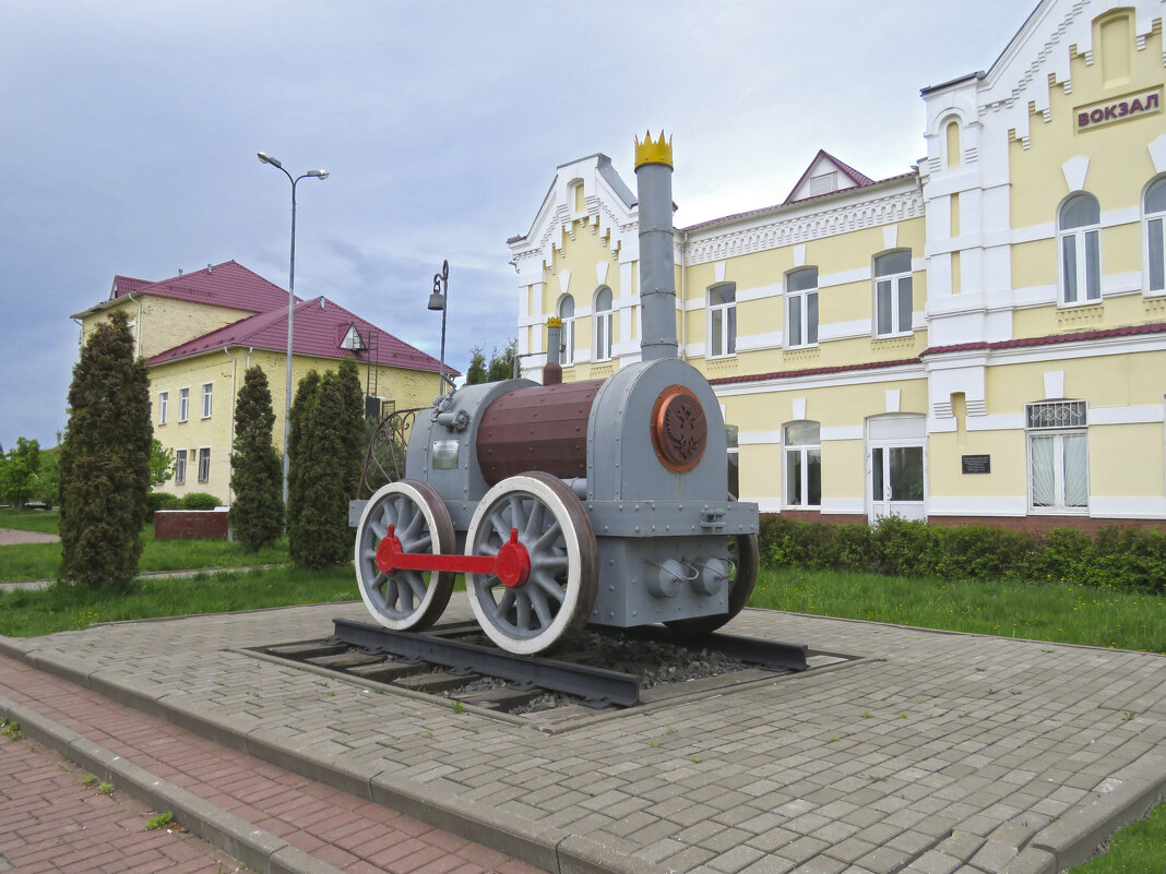 Макет первого русского паровоза - ИРЭН@ .