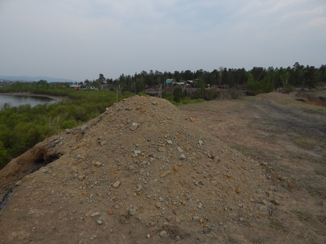 У реки "Ингоды" дома района "Вторая бригада" - Екатерина Панова