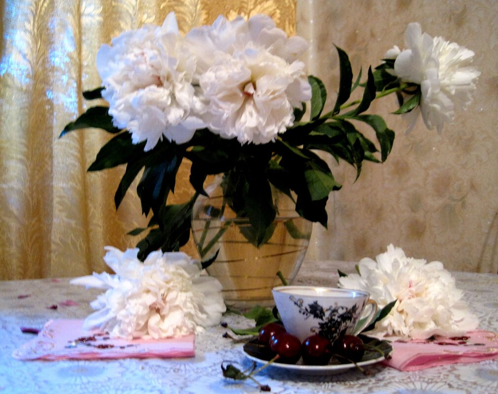 Букет пионов - Елена Семигина