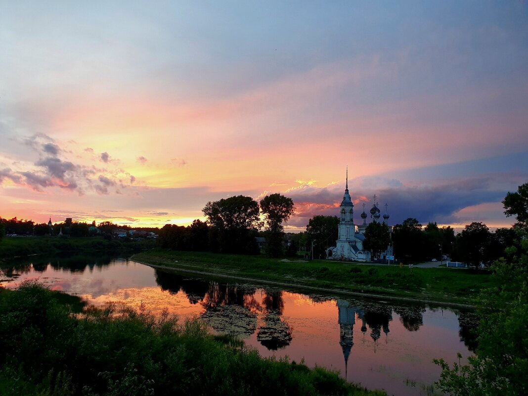 Закат. Вологда - Михаил Свиденцов Закат. Вологда - Михаил Свиденцов