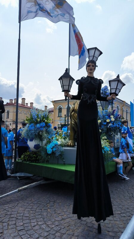 На фестивале цветов. - Ольга 