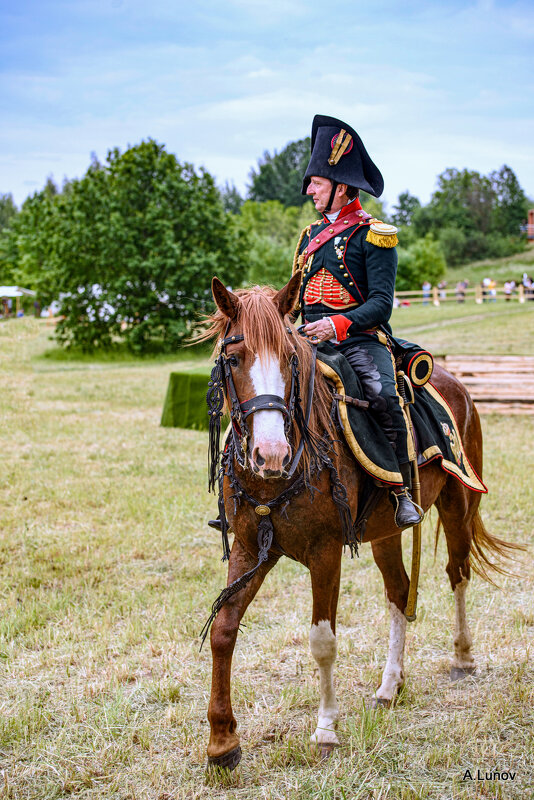Французский кавалерист. - Anatoly Lunov Французский кавалерист. - Anatoly Lunov