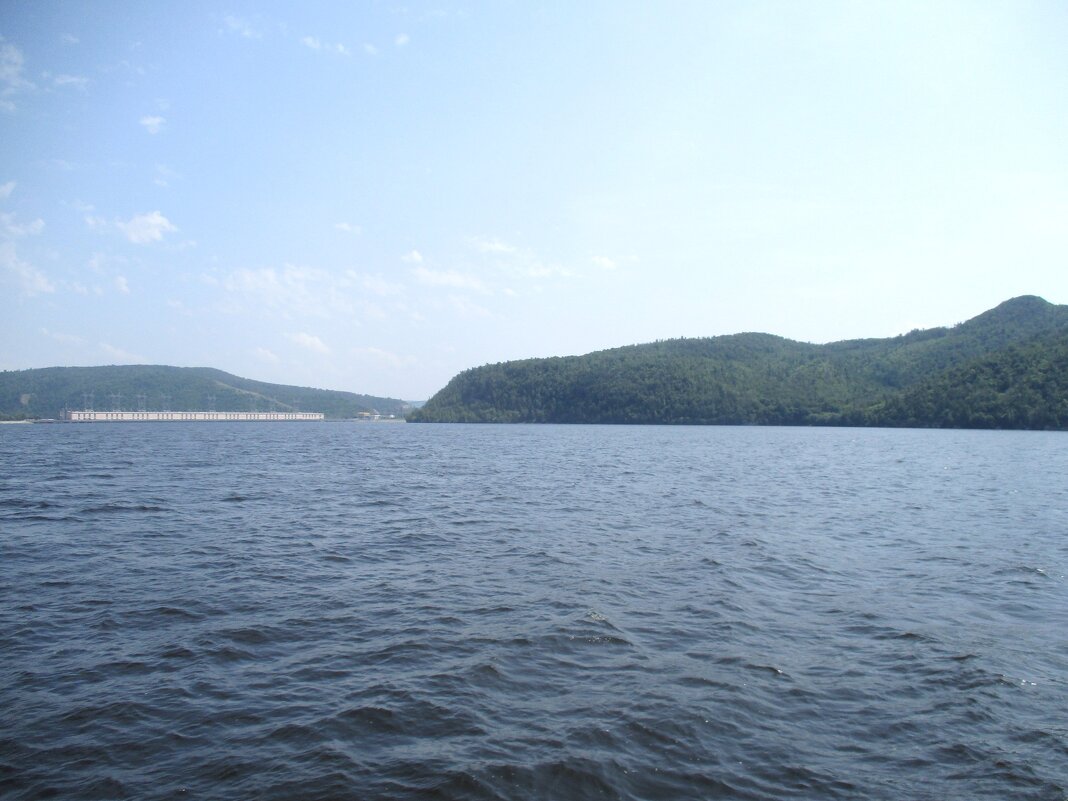 ГЭС и Жигулёвские горы. - Татьяна Иваненкова