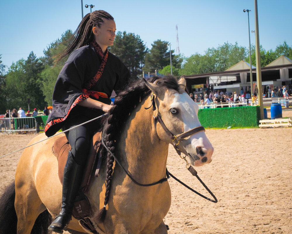 На конной выставке Иппосфера 2025 - Магомед .