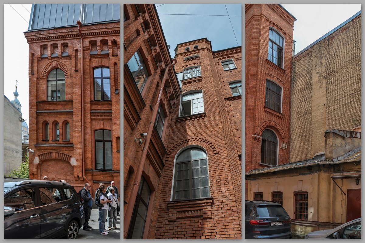 Фрагменты здания фабрики пуговиц «Братья Бух» - Татьяна Машошина Фрагменты здания фабрики пуговиц «Братья Бух» - Татьяна Машошина