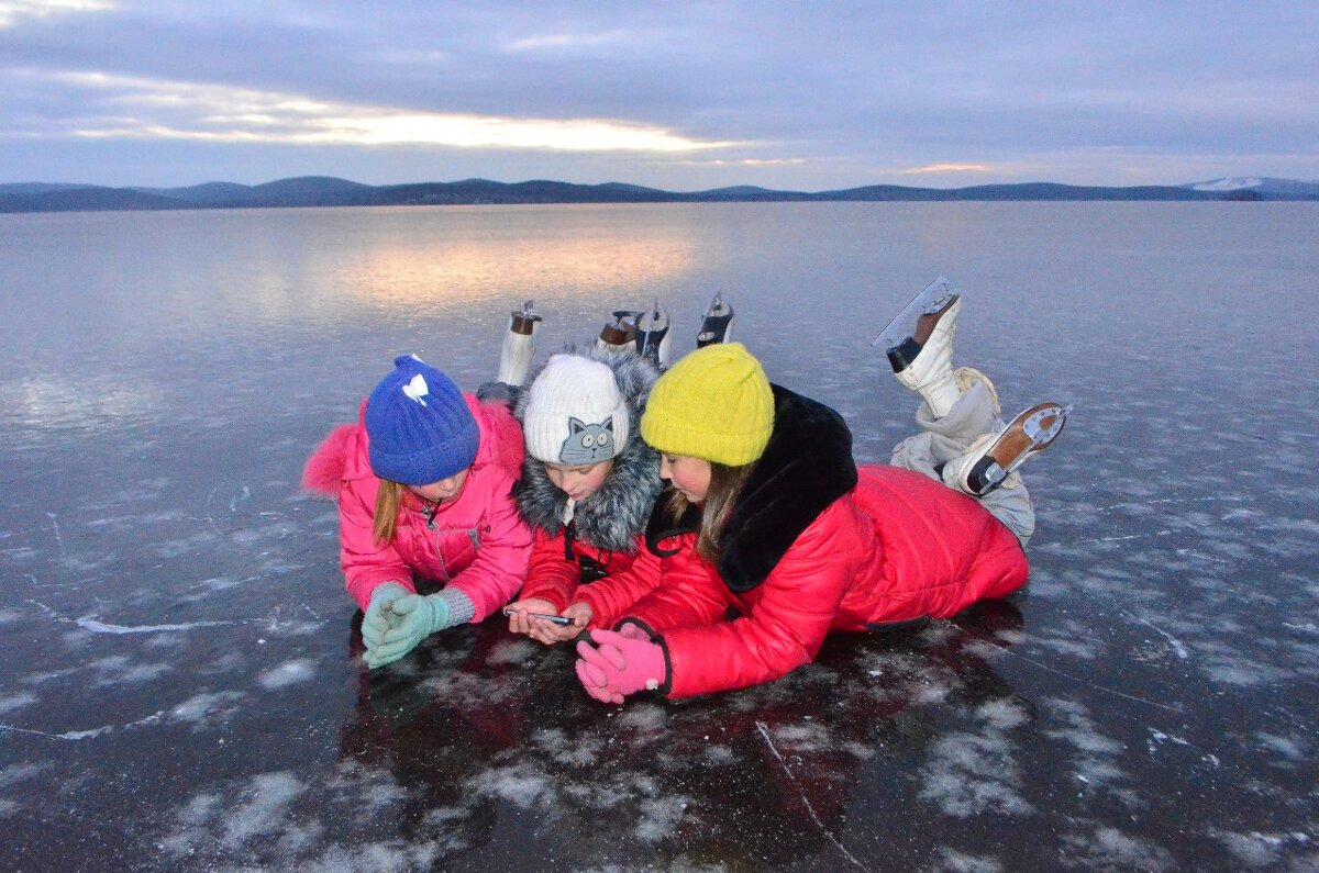 Отдых в процессе катания - Джексон 